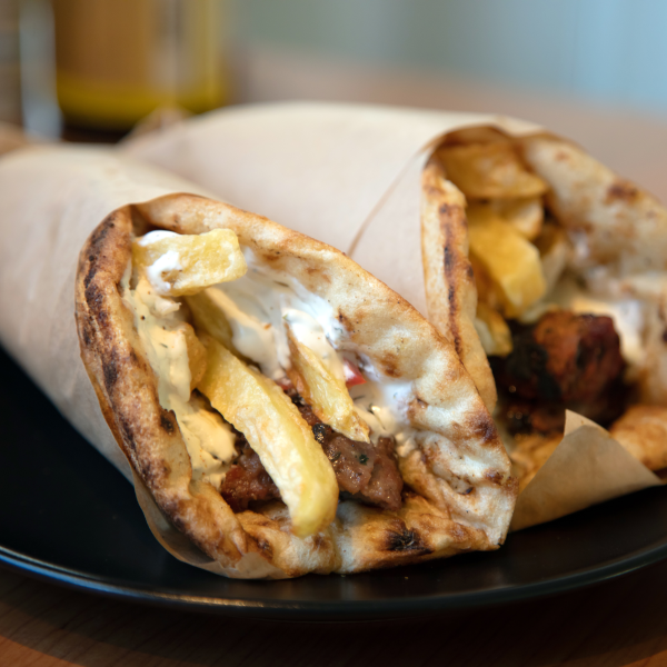 Paloma's Kitchen Halloumi Taverna Gyro