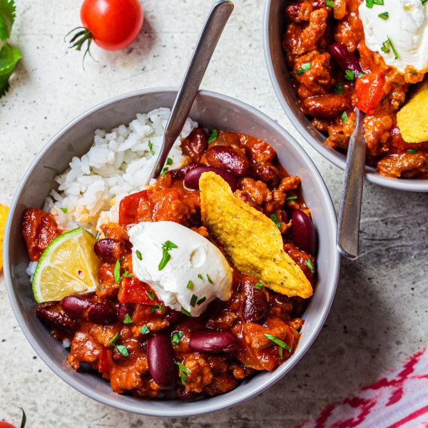 Smokey Beef & Black Bean Chilli